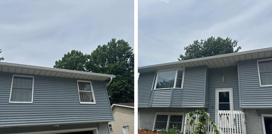 Gutter Installation in Iowa City, Iowa
